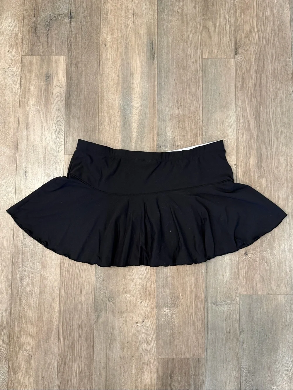 Nike Black and White Dri-FIT Activewear Skirt